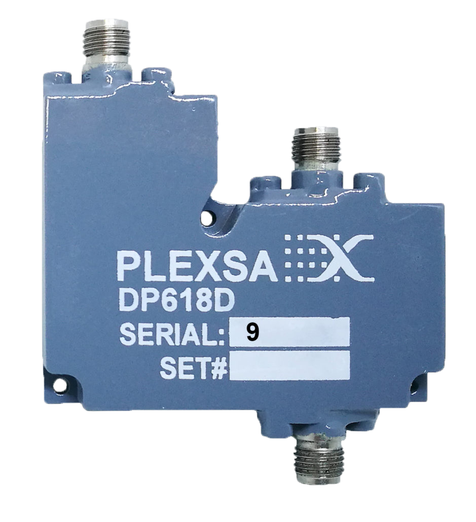 Broadband RF Diplexer Product channels 1 to 6 to 18 GHz plexsa