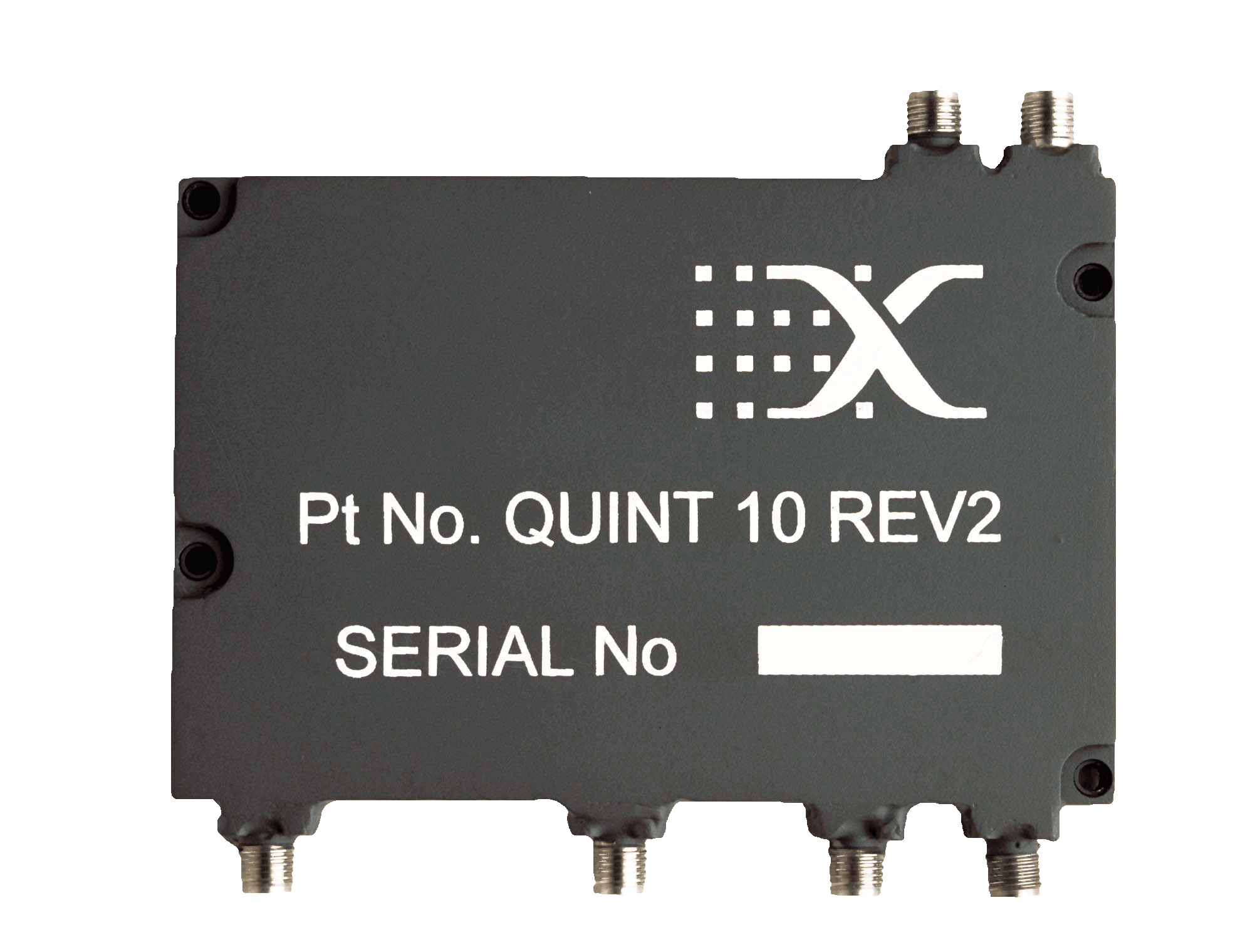 Broadband RF Quintuplexer product five contiguous output channels 0.5 to 18 GHz input DC to 25 GHz plexsa